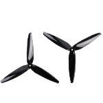 Hot Sales GEMFAN 7040 7 Inch 3-Blade Propeller PC Black DIY Drone Accessories for Longrange Cinelifters (2CW+2CCW)